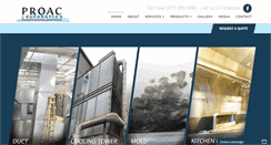 Desktop Screenshot of proaccorp.com